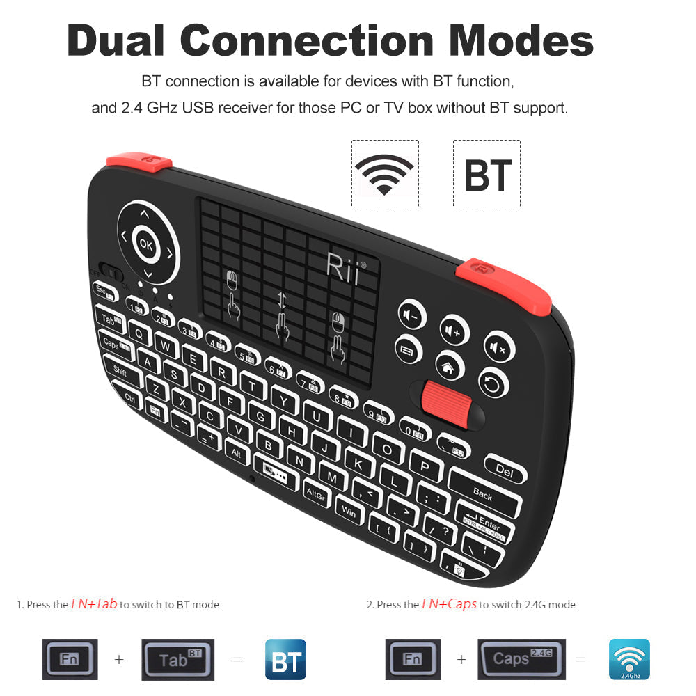 Mini Bluetooth Keyboard for phone, laptop, tablet